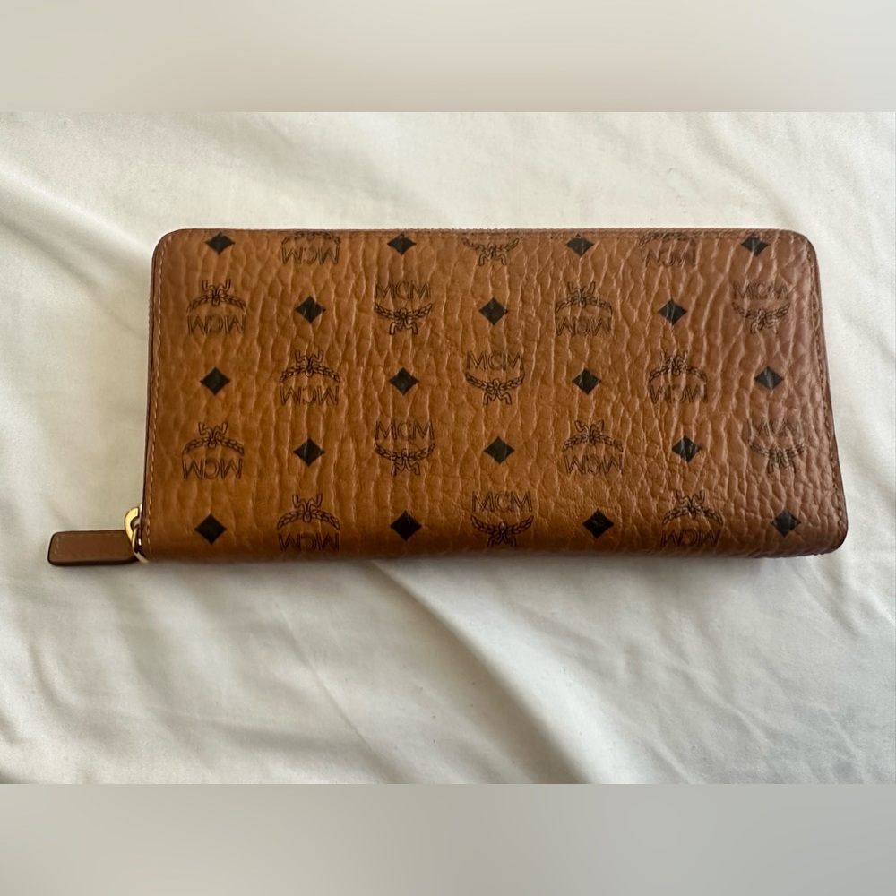 MCM Zip Around Wallet